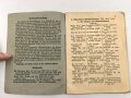 "Deutsch-Französischer Soldaten-Sprachführer" 36 Seiten, DIN A6