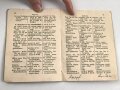 "Deutsch-Französischer Soldaten-Sprachführer" 36 Seiten, DIN A6