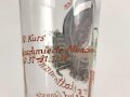 Andenkenglas eines Angehörigen im Kavallerie Regiment 18 anlässlich des 80.Kurs der Heeres Lehrschmiede München 1938. Höhe 21cm , Goldrand etwas verblasst, sonst einwandfrei