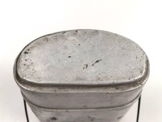 Kaiserreich und 1.Weltkrieg, Kochgeschirr Modell 1910, verbeult, keine Stempelung