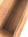 1.Weltkrieg, Gurtkasten für MG08 und 08/15, ungereinigt, Holzwurmlöcher