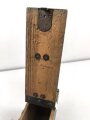 1.Weltkrieg, Gurtkasten für MG08 und 08/15, ungereinigt, Holzwurmlöcher