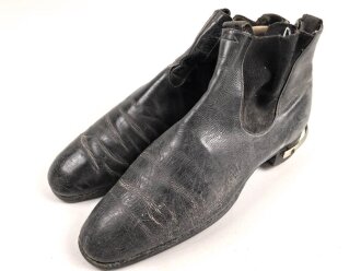 Paar Zugstiefel für Offiziere zum Waffenrock, mit...