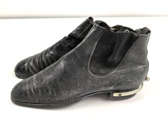Paar Zugstiefel für Offiziere zum Waffenrock, mit...