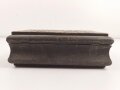 Andenkenschachtel aus Holz, Darstellend einen Elch im Wald sowie "Lapplandfront 1944" Ungereinigt, guter Zustand, Maße etwa 18,5 x 28 x 9,5cm