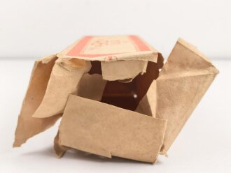 Leere Umverpackung für Reemtsma "R6" Zigaretten aus der Zeit des 2. Weltkrieg
