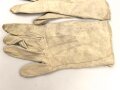 Kaiserreich, Paar weiße Handschuhe für Offiziere. Leicht angeschmutzt