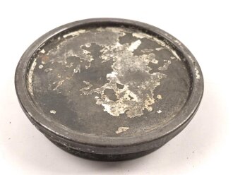 1.Weltkrieg, Butterdose / Fettdose aus Blech, feldgrauer...