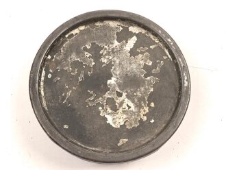 1.Weltkrieg, Butterdose / Fettdose aus Blech, feldgrauer...