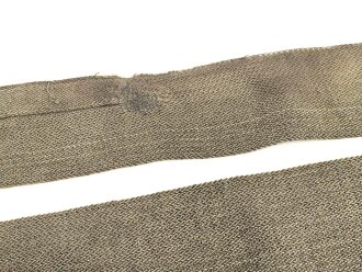 1.Weltkrieg, Paar feldgraue Wickelgamaschen, stark getragenes Paar