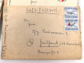 Konvolut Feldpost eines Angehörigen Feldpostnummer 21673 Heeres Gebirgsjager Batallion Allgäu. Insgesamt 44 Belege