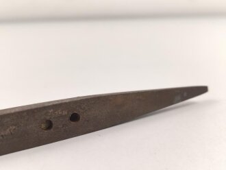 U-Boot Modell aus der Zeit des 2. Weltkrieg. Messing / Eisen. Gesamtlänge etwa 30cm, ungereinigt
