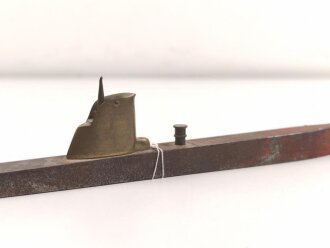 U-Boot Modell aus der Zeit des 2. Weltkrieg. Messing /...