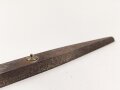 U-Boot Modell aus der Zeit des 2. Weltkrieg. Messing / Eisen. Gesamtlänge etwa 30cm, ungereinigt