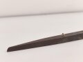 U-Boot Modell aus der Zeit des 2. Weltkrieg. Messing / Eisen. Gesamtlänge etwa 30cm, ungereinigt