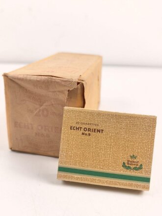Schachtel Zigaretten "Echt Orient No.5"...