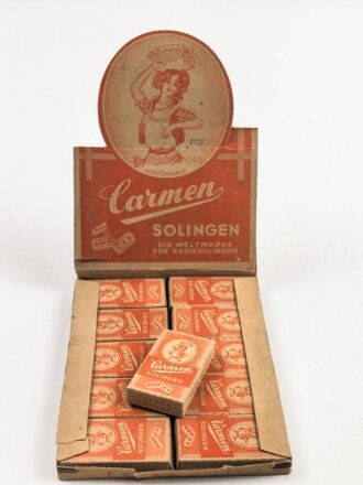 "Carmen" Rasierklingen. Sie erhalten einen ( 1...