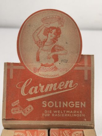 "Carmen" Rasierklingen. Sie erhalten einen ( 1...