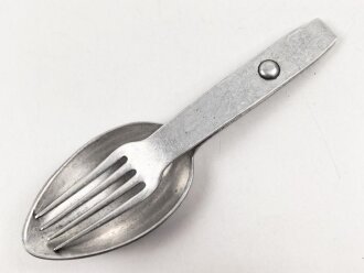 Gabel/ Löffel Komination Wehrmacht, Aluminium, datiert 1940