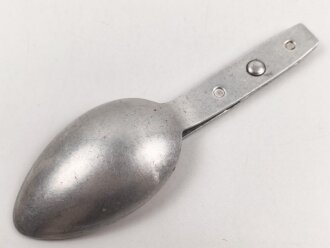Gabel/ Löffel Komination Wehrmacht, Aluminium, datiert 1940