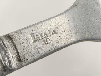 Gabel/ Löffel Komination Wehrmacht, Aluminium, datiert 1940