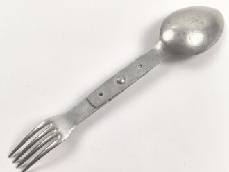 Gabel/ Löffel Komination Wehrmacht, Aluminium, datiert 1939