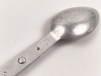 Gabel/ Löffel Komination Wehrmacht, Aluminium, datiert 1940