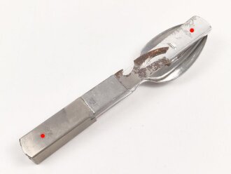 Vierteiliges Besteck Wehrmacht, zusammengehörig,...