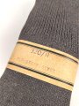 Sechs Paar graue Wollsocken aus der Zeit des 2. Weltkrieg. Ungebraucht, in der originalen Papierbanderole