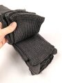 Sechs Paar graue Wollsocken aus der Zeit des 2. Weltkrieg. Ungebraucht, in der originalen Papierbanderole
