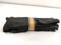 Sechs Paar graue Wollsocken aus der Zeit des 2. Weltkrieg. Ungebraucht, in der originalen Papierbanderole