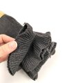 Sechs Paar graue Wollsocken aus der Zeit des 2. Weltkrieg. Ungebraucht, in der originalen Papierbanderole