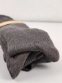 Sechs Paar graue Wollsocken aus der Zeit des 2. Weltkrieg. Ungebraucht, in der originalen Papierbanderole
