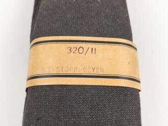 Sechs Paar graue Wollsocken aus der Zeit des 2....