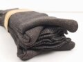 Sechs Paar graue Wollsocken aus der Zeit des 2. Weltkrieg. Ungebraucht, in der originalen Papierbanderole