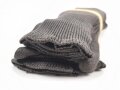 Sechs Paar graue Wollsocken aus der Zeit des 2. Weltkrieg. Ungebraucht, in der originalen Papierbanderole