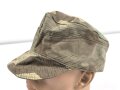 Feldmütze Wehrmacht aus originalem Tarnmaterial. Original ? Einzelstück aus Sammlungsauflösung, Kopfgrösse gemessen 60