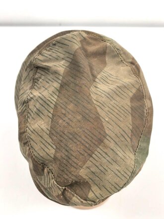 Feldmütze Wehrmacht aus originalem Tarnmaterial. Original ? Einzelstück aus Sammlungsauflösung, Kopfgrösse gemessen 59