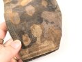 Schiffchen Waffen SS aus vermutlich originalem Tarnmaterial. Original ? Einzelstück aus Sammlungsauflösung, Kopfgrösse gemessen 60