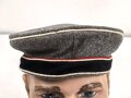 1.Weltkrieg, feldgraues Krätzchen. Meiner Meinung nach neuzeitliche Sammleranfertigung. Einzelstück aus Sammlungsauflösung, Kopfgrösse gemessen 57