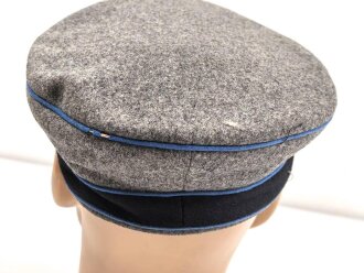 1.Weltkrieg, feldgraues Krätzchen. Meiner Meinung nach neuzeitliche Sammleranfertigung. Einzelstück aus Sammlungsauflösung, Kopfgrösse gemessen 56