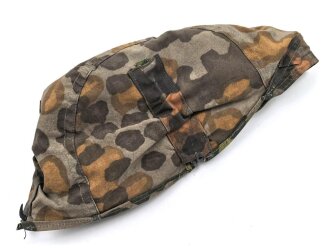 Waffen SS, Tarnbezug für einen Stahlhelm. Neuzeitliche Fertigung aus originalem Tarnmaterial. Passt auf einen Stahlhelm in Grösse 64