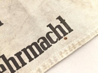 Armbinde "In Dienst der Deutschen Wehrmacht"...