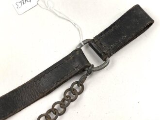 Kaiserreich und 1. Weltkrieg, Gehänge für eine Blankwaffe, Ausführung für Mannschaften, guter Zustand