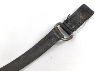Kaiserreich und 1. Weltkrieg, Gehänge für eine Blankwaffe, Ausführung für Mannschaften, guter Zustand