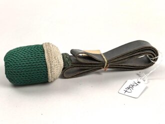 Faustriemen Luftwaffe, anhängendes, originales Etikett von 1939