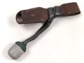Luftwaffe, Koppelschuh zum Extraseitengewehr KS98 mit anhängenderm Faustriemen, dieser mit Kammerstempel von 1937