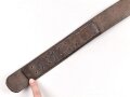 Koppelriemen für Mannschaften des Heeres. Datiert 1942, getragenes Stück, Gesamtlänge 96cm