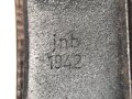 Koppelriemen für Mannschaften des Heeres. Datiert 1942, getragenes Stück, Gesamtlänge 96cm
