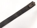 Koppelriemen für Mannschaften des Heeres. Spätes Stück aus wiederverwertetem Material, Gesamtlänge 91cm